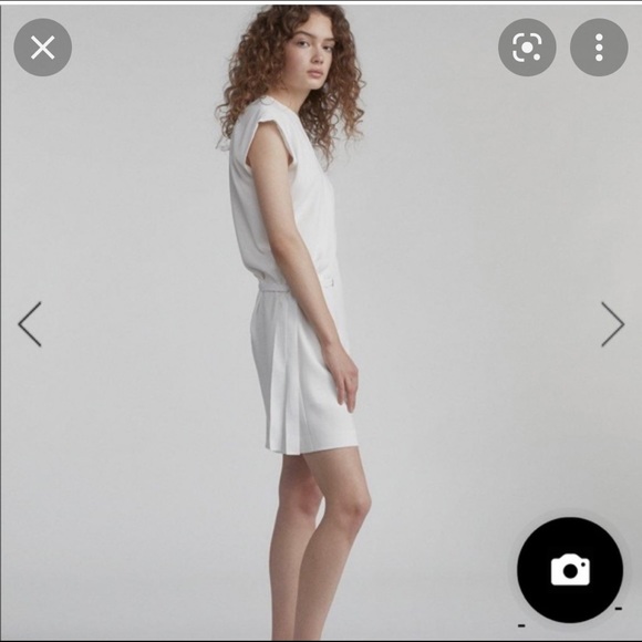 NWT, RAG AND BONE WHITE ETTA DRESS, Size Med - Picture 2 of 10